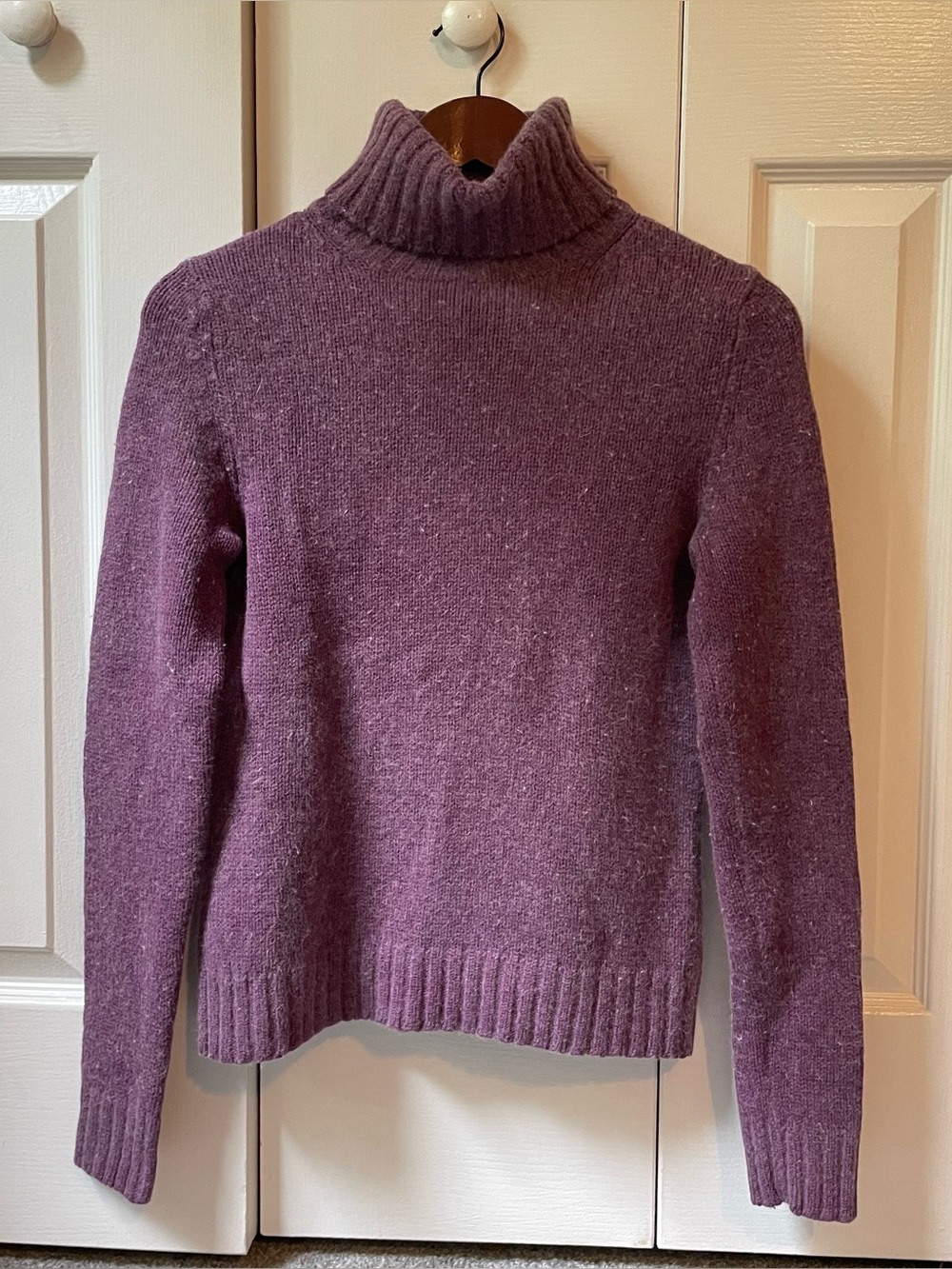 J. MCLAUGHLIN Wool/Angora Turtleneck Sweater